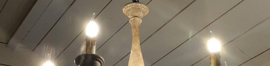 Wandlamp creme